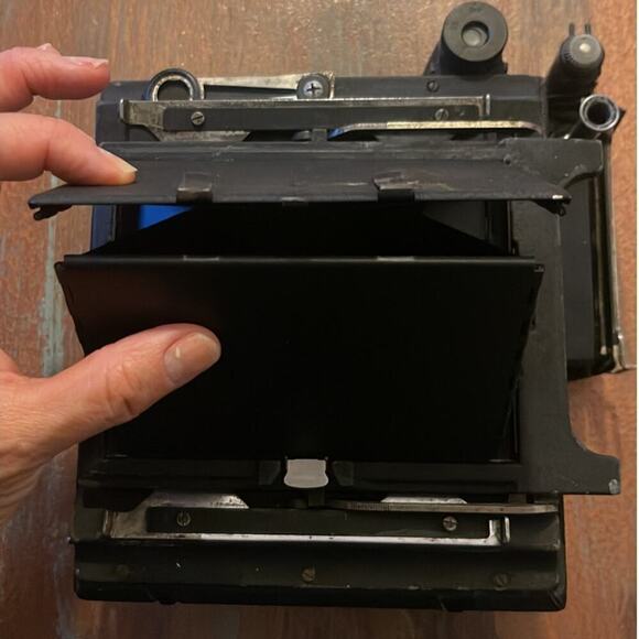 VTG Graflex Crown Graphic 4x5 Large Format Camera With Graflex Optar 135mm Lens - Picture 12 of 12